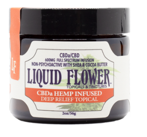 CBDa Deep Relief - Hemp Topical Whipped Body Butter 2oz